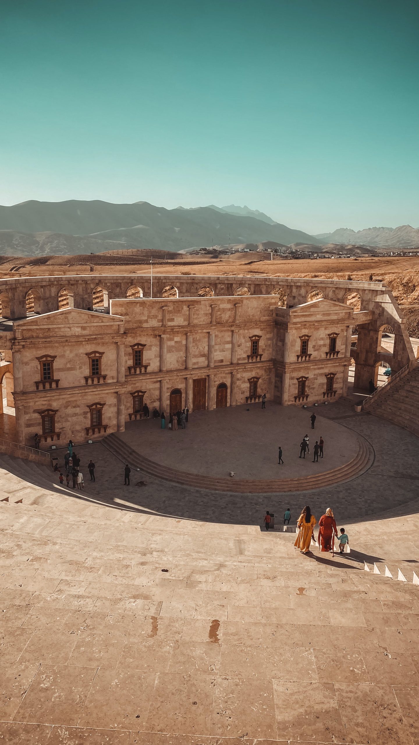 Romeinse Theater in Hawari Shar in Irak, Impressie van uw Reis naar Irak